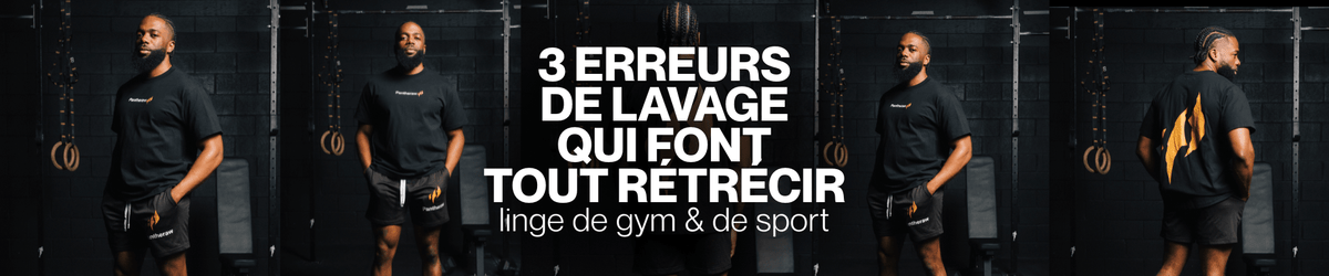 Lavage linge de gym : 3 erreurs fréquentes qui font rétrécir vos chandails et détruisent vos leggings de compression - PANTHERAW
