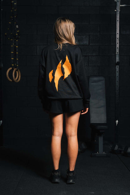 Crewneck Oversize Essential | UNISEX | (300GSM) | PANTHERAW