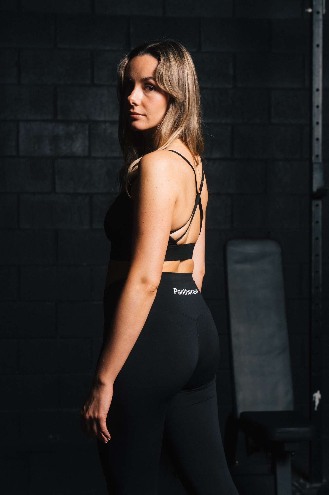 Leggings d’entraînement gym & yoga taille haute | PANTHERAW