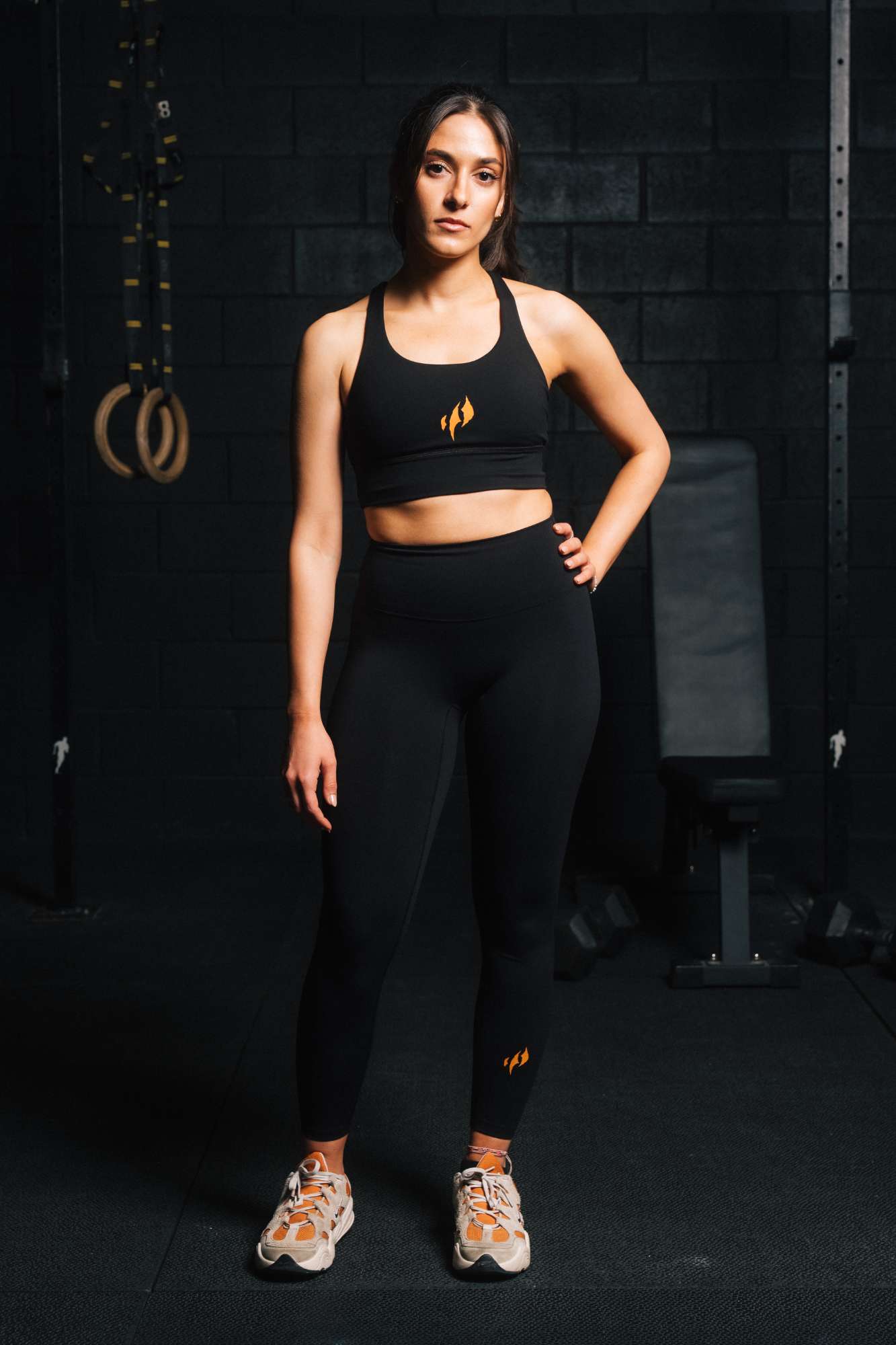 Leggings d’entraînement gym & yoga taille haute | PANTHERAW